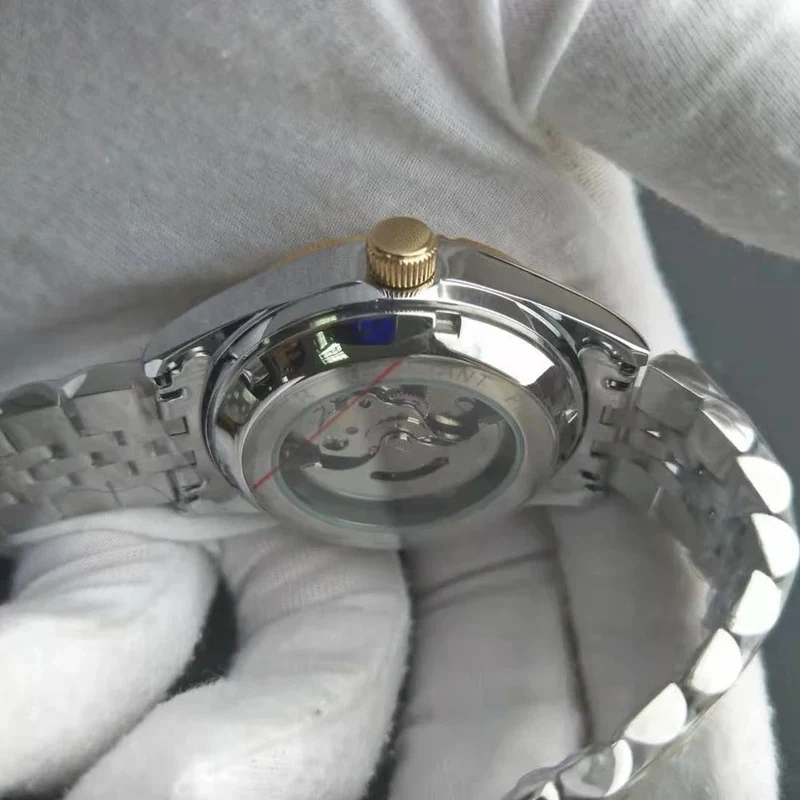 Edelstahl Automatik Armbanduhr Nr. 246