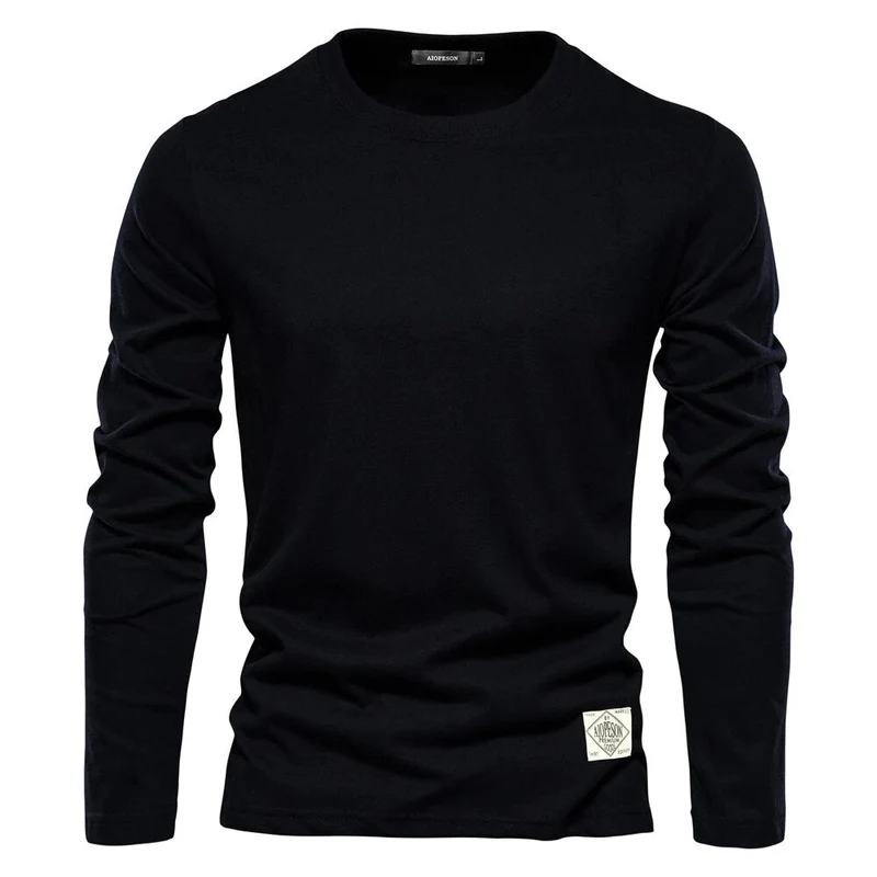 Klassisches langärmeliges Shirt, Herrenhemd