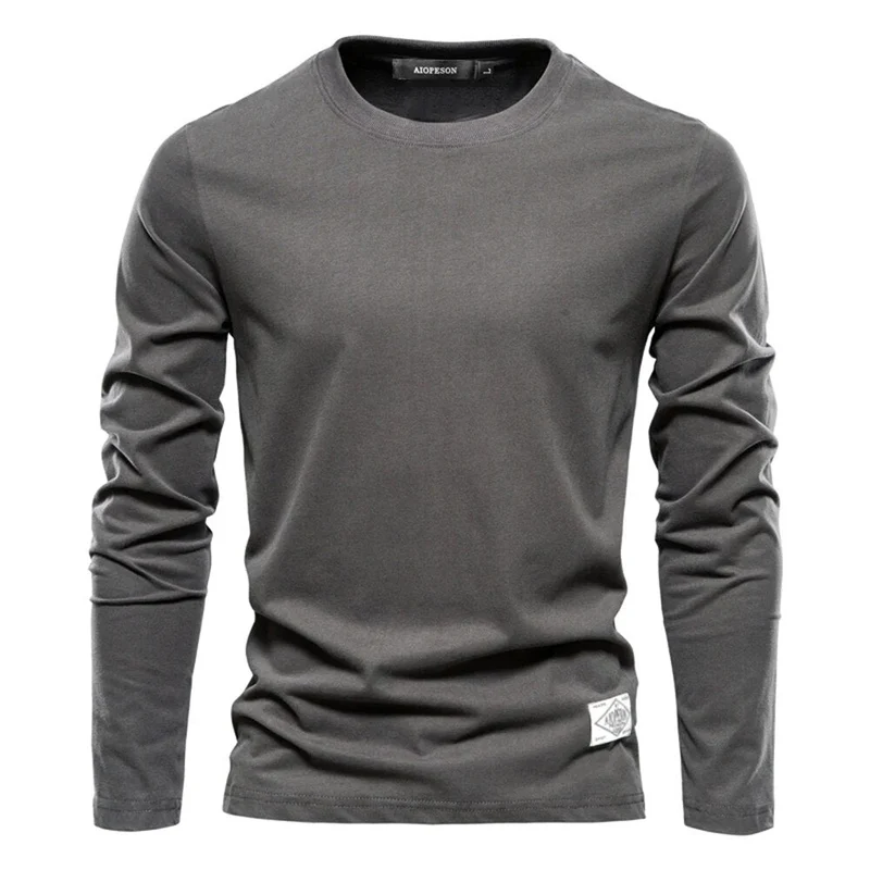 Klassisches langärmeliges Shirt, Herrenhemd