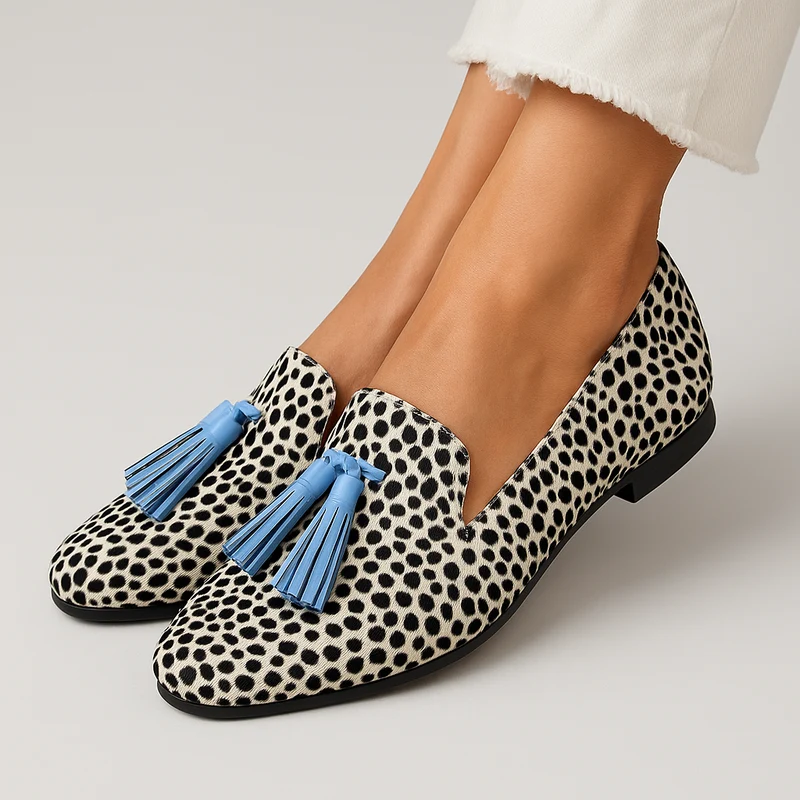 Schicke Quasten Loafer