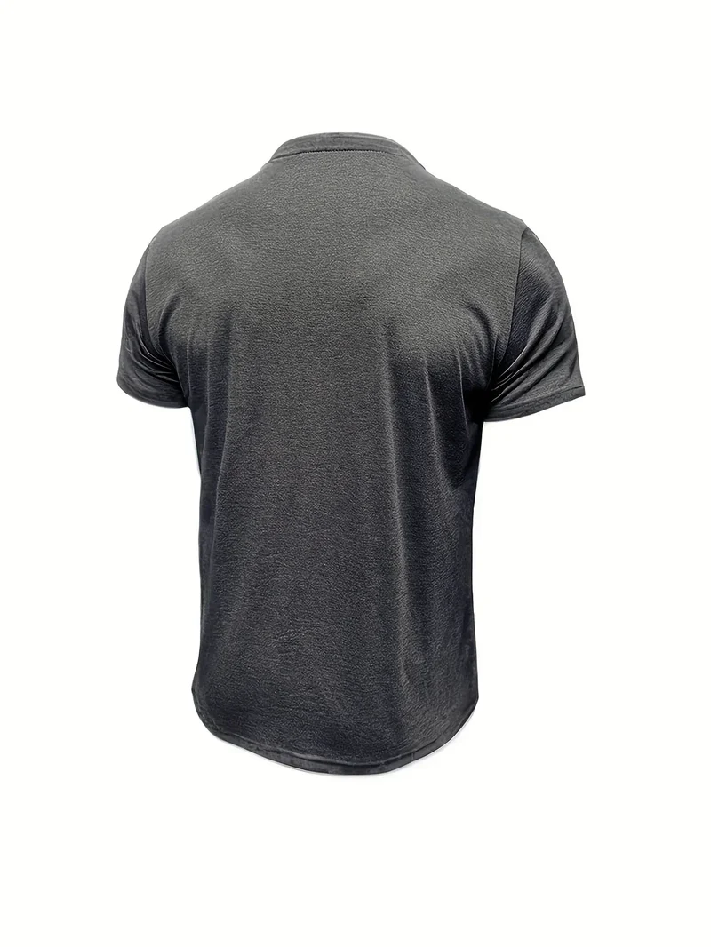 Lässiges T-Shirt mit Brusttasche