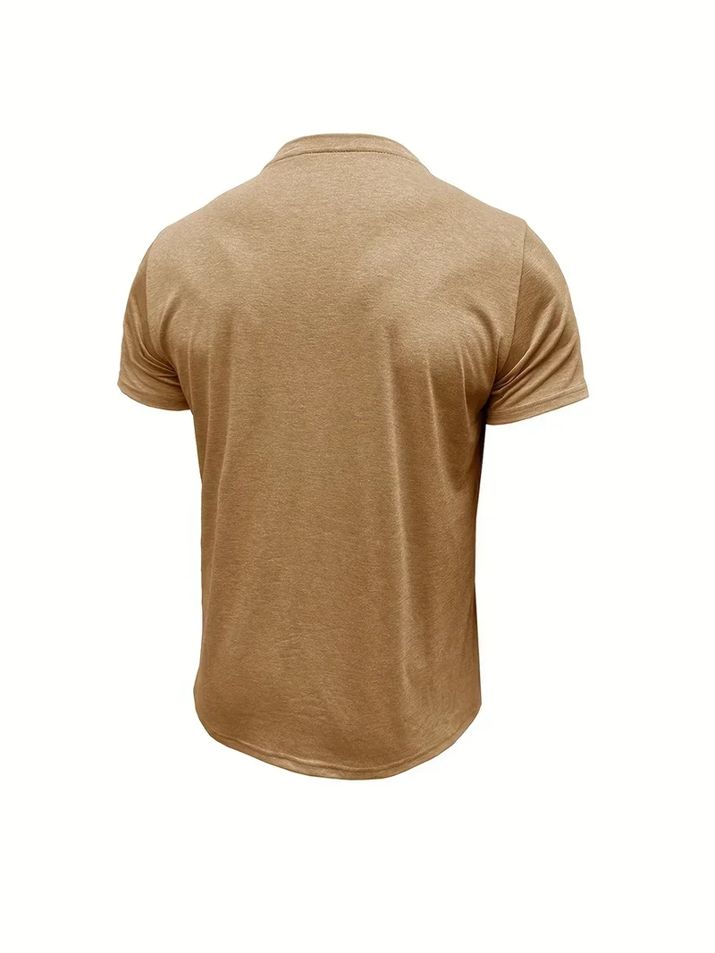 Lässiges T-Shirt mit Brusttasche