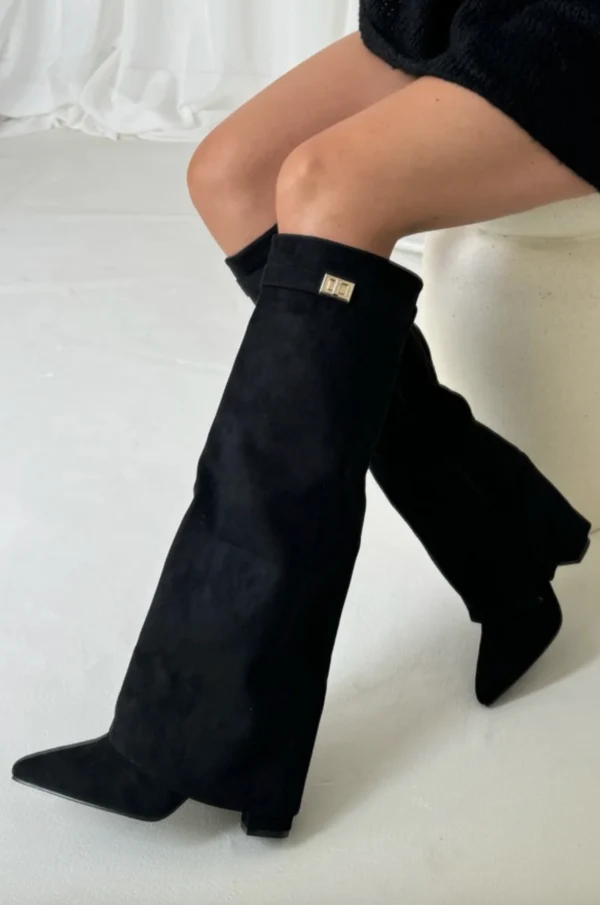 Moderne Reißverschlussstiefel