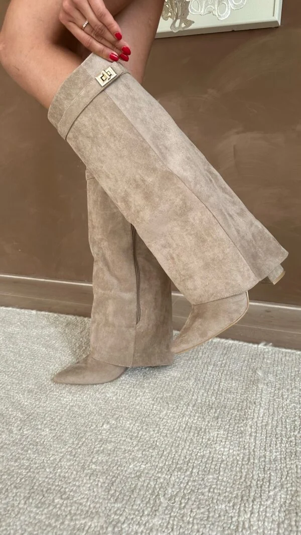 Moderne Reißverschlussstiefel