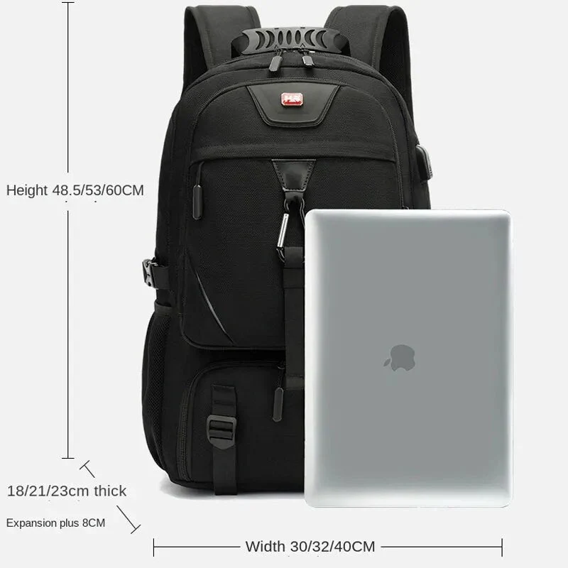 S3 Tech Pro 50-80L Ultimativer USB-Rucksack