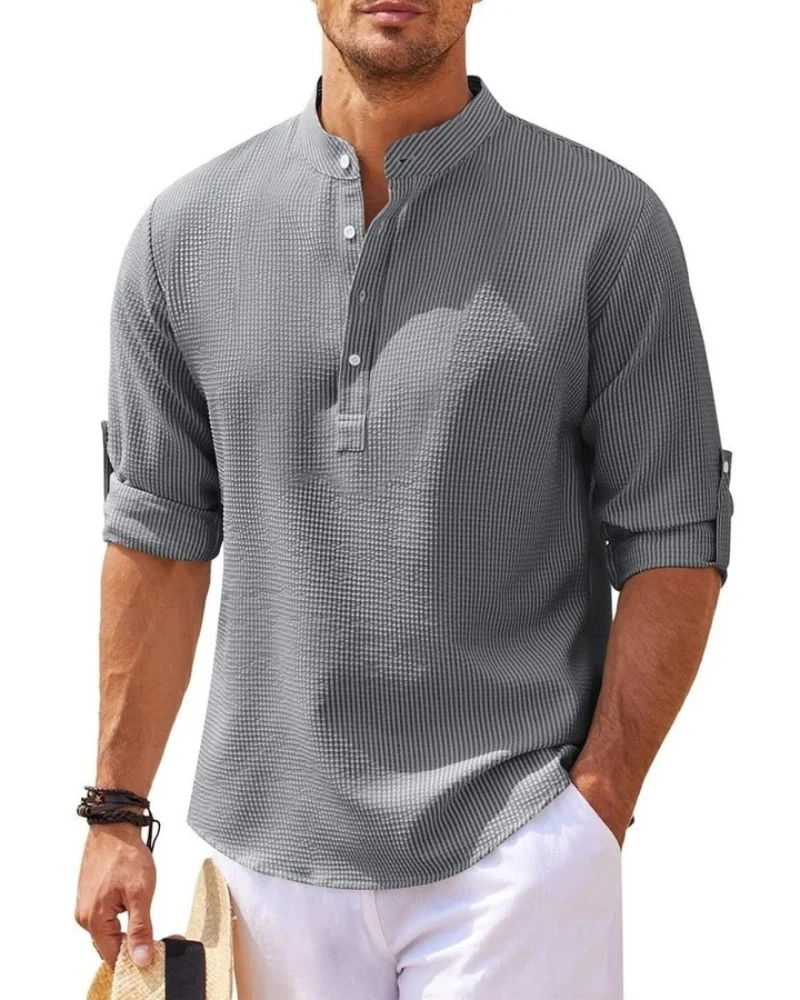Herren Stilvolles Lässiges Hemd | Modern Fit