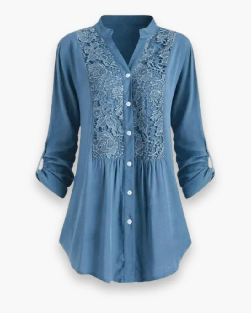 Damen Elegante Lange Bluse | Blusen