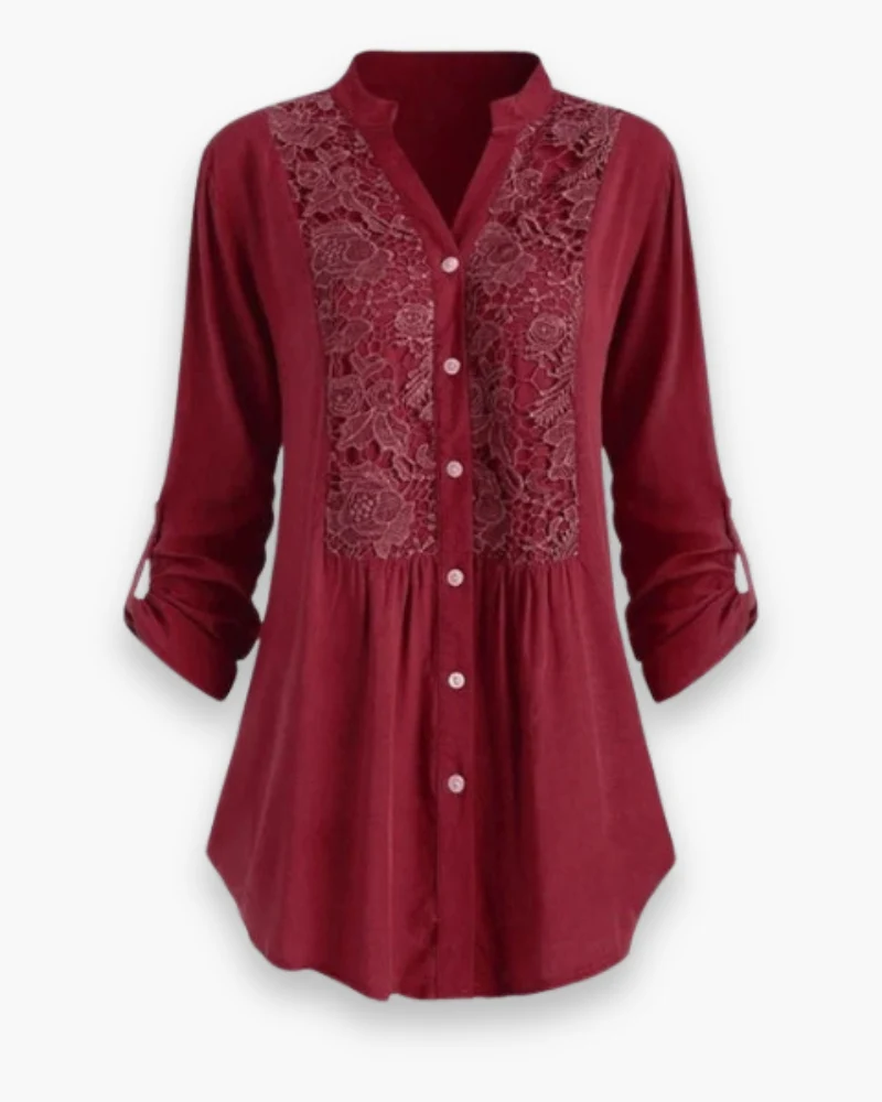 Damen Elegante Lange Bluse | Blusen