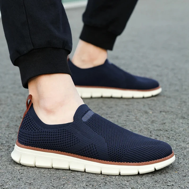 Herren Bequeme Atmungsaktive Slip-on-Schuhe | Modern
