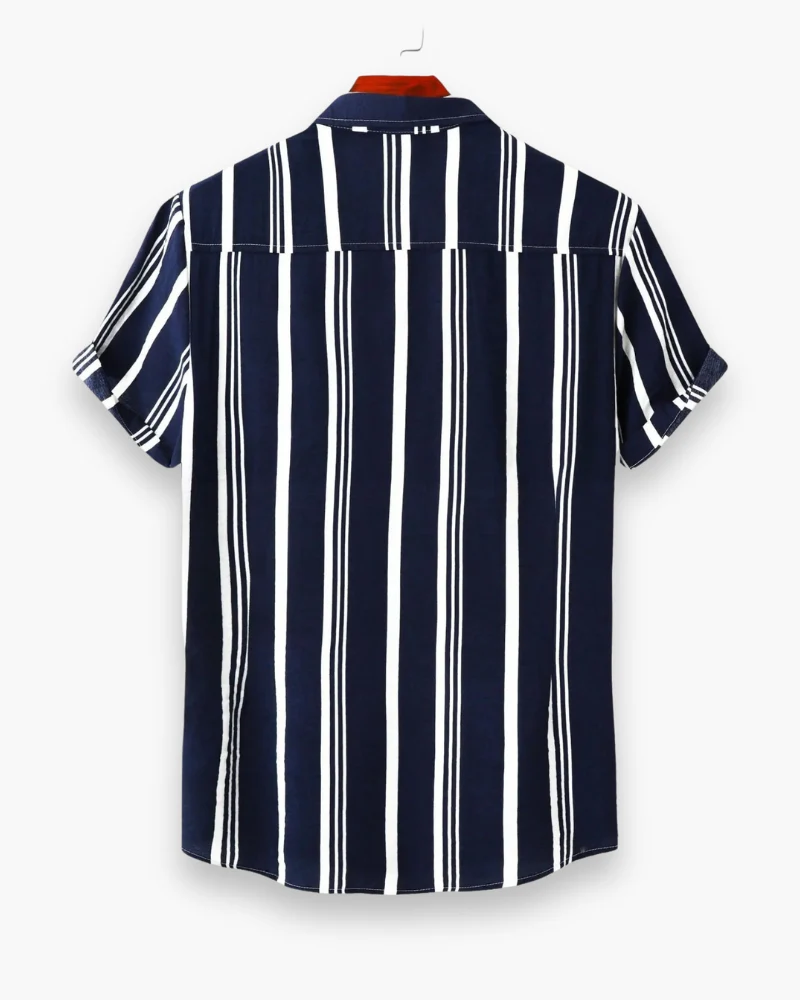 Herren Klassisches Gestreiftes Hemd | Elegant Sommer Hemd