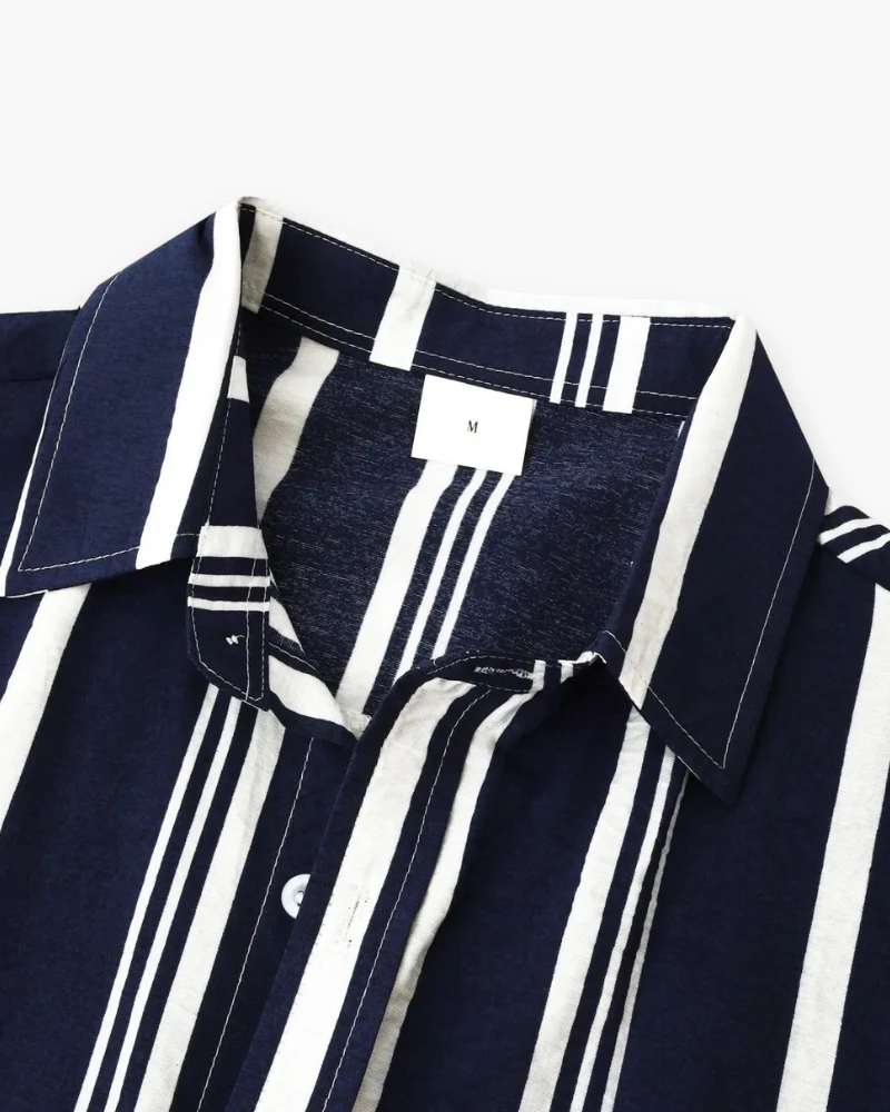 Herren Klassisches Gestreiftes Hemd | Elegant Sommer Hemd