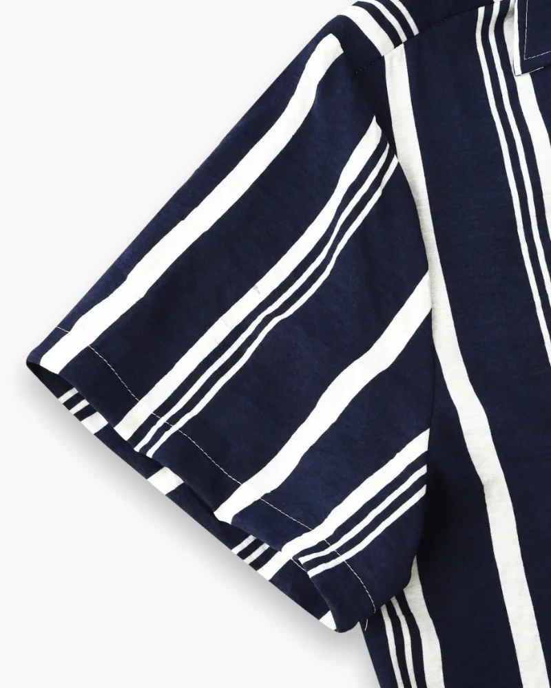 Herren Klassisches Gestreiftes Hemd | Elegant Sommer Hemd