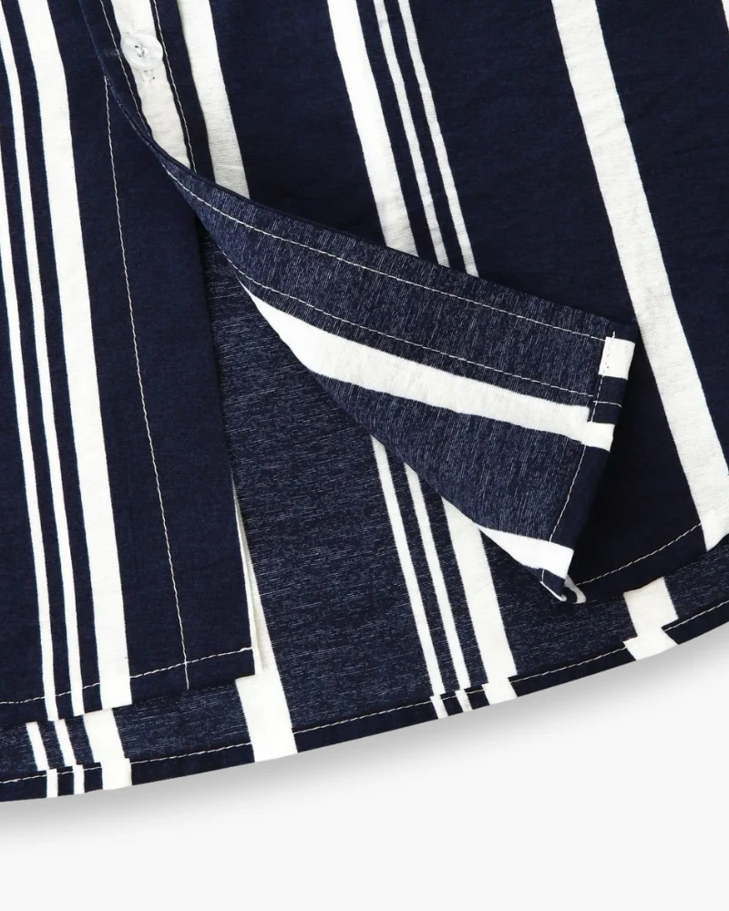 Herren Klassisches Gestreiftes Hemd | Elegant Sommer Hemd