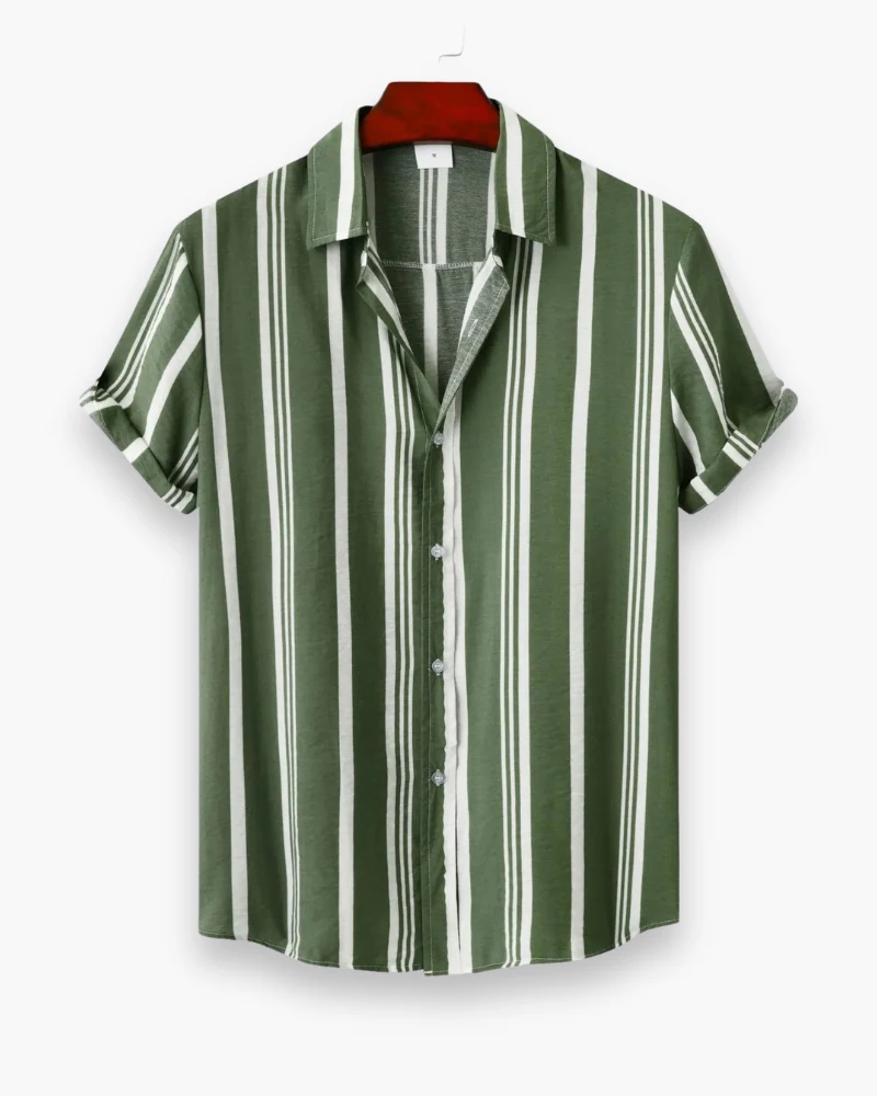 Herren Klassisches Gestreiftes Hemd | Elegant Sommer Hemd