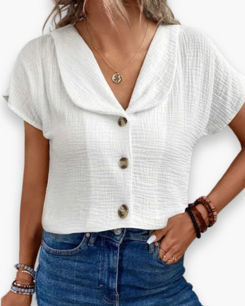 Damen Entspannte Sommerbluse | Chic