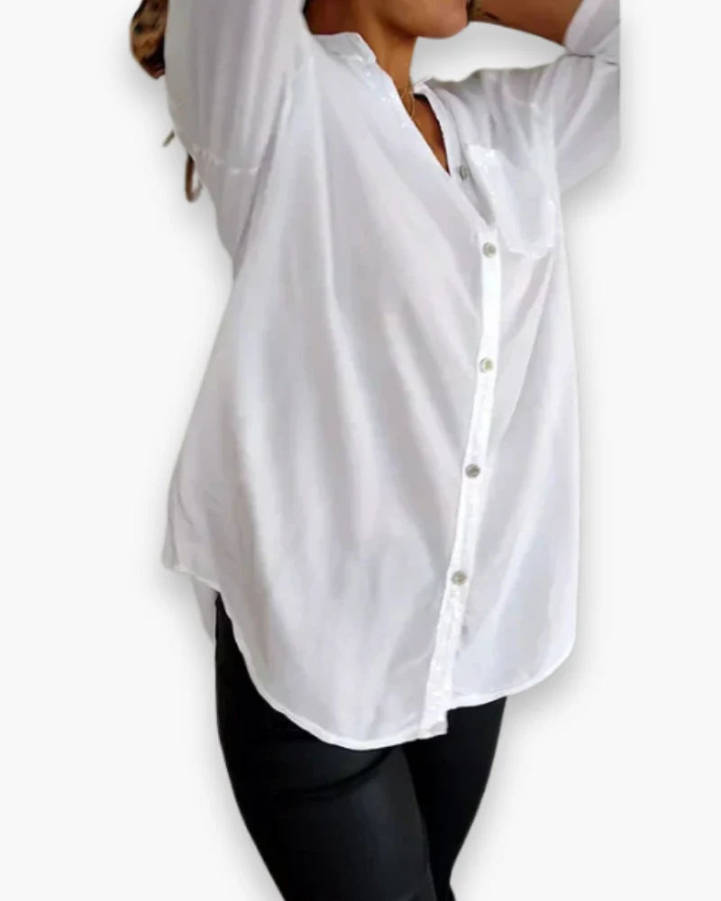 Damen Glitzer Pailletten Top | Festlich Elegant