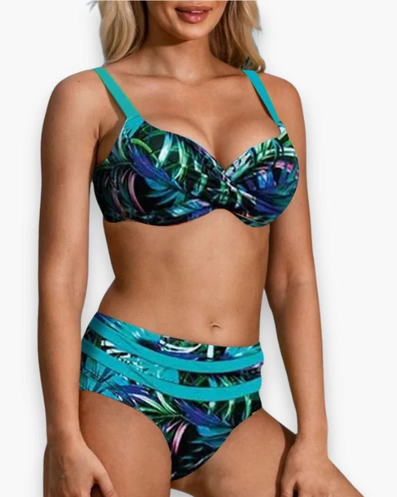 Damen Hochtaillierter Bikini | Stilvoll und Bequem