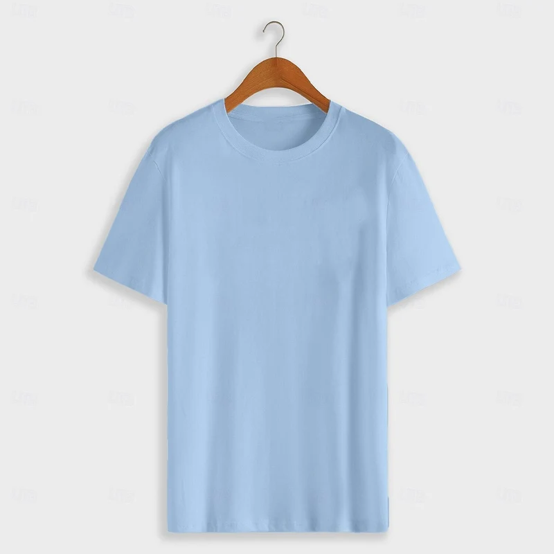 Minimalistisches einfarbiges T-Shirt