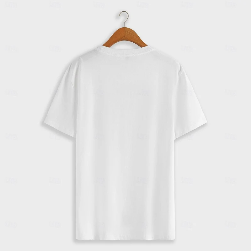 Minimalistisches einfarbiges T-Shirt