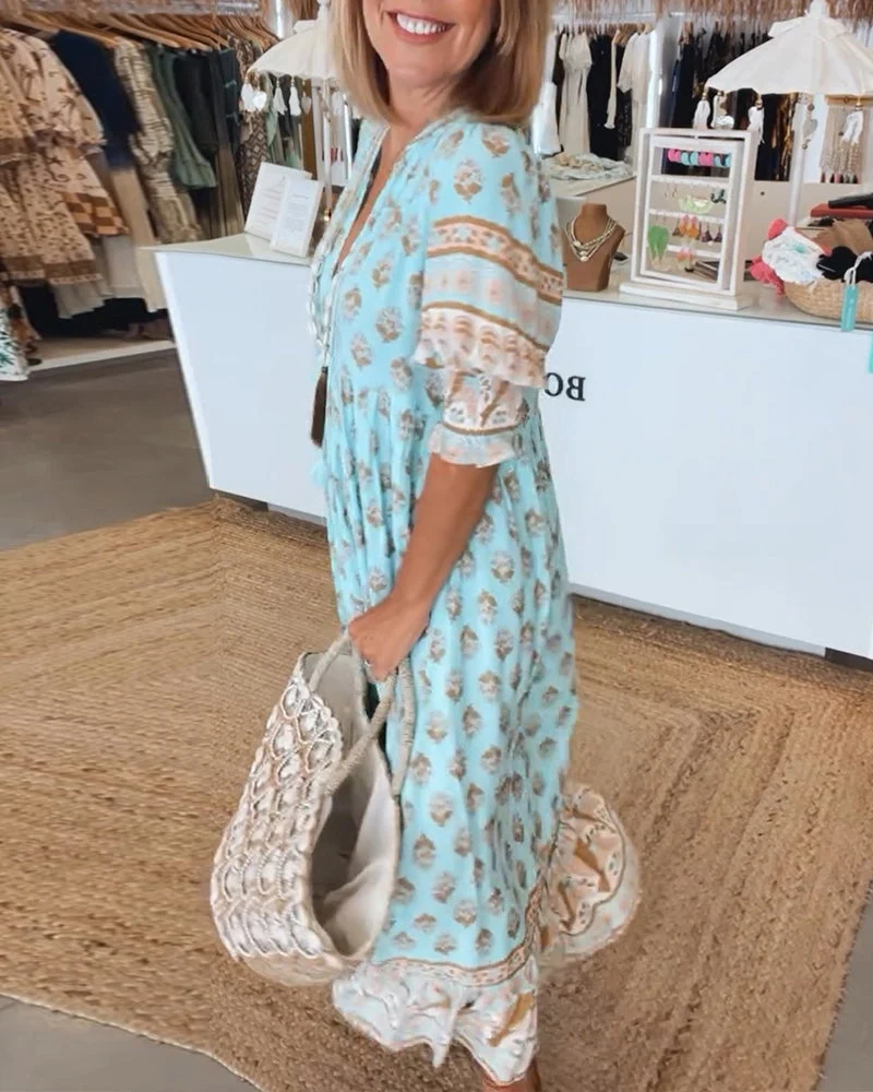 Luftiges Boho Sommerkleid