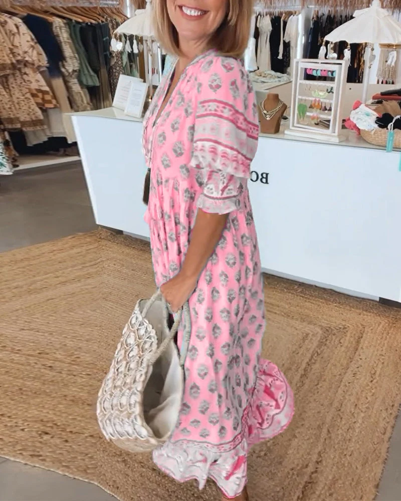Luftiges Boho Sommerkleid