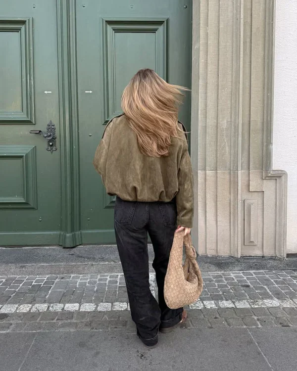 Stylische Bomberjacke