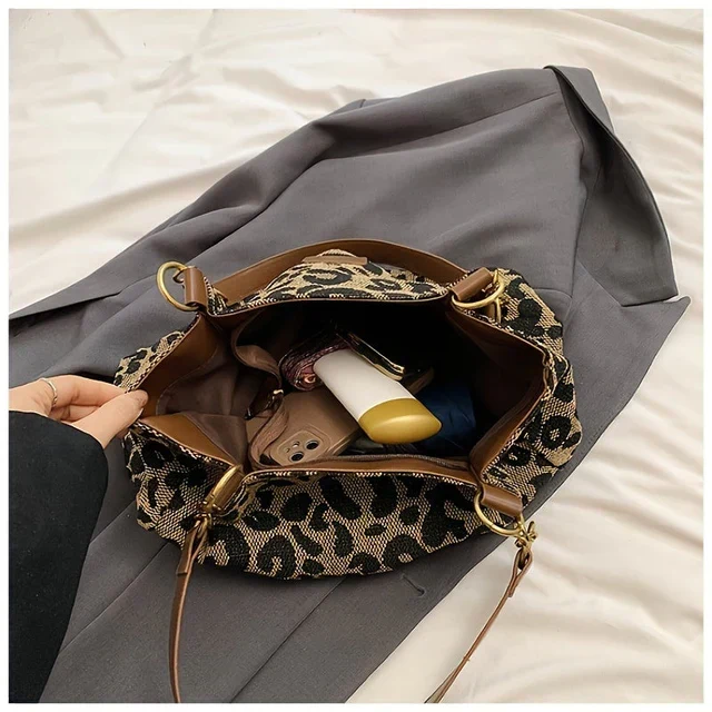 Tote Tasche mit Leopardenmuster