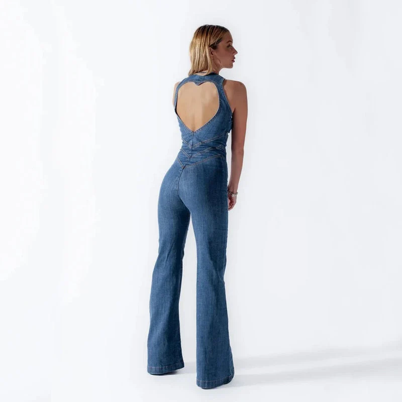 Schicke Denim Overall
