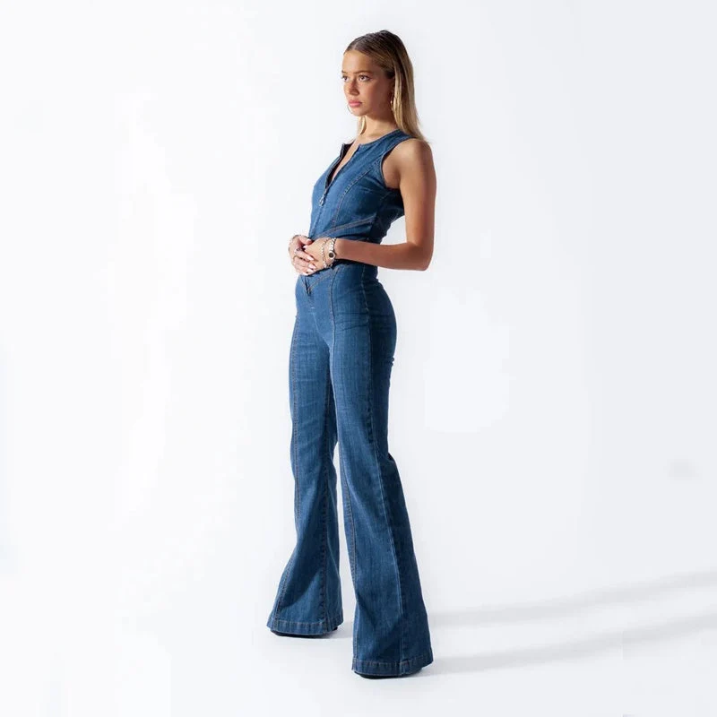Schicke Denim Overall