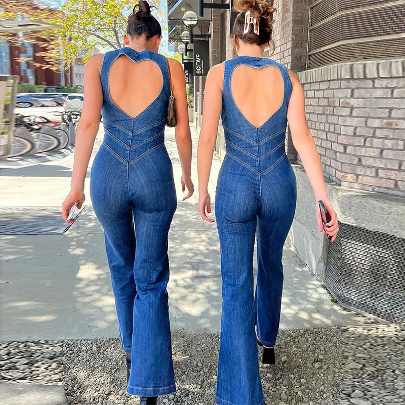 Schicke Denim Overall