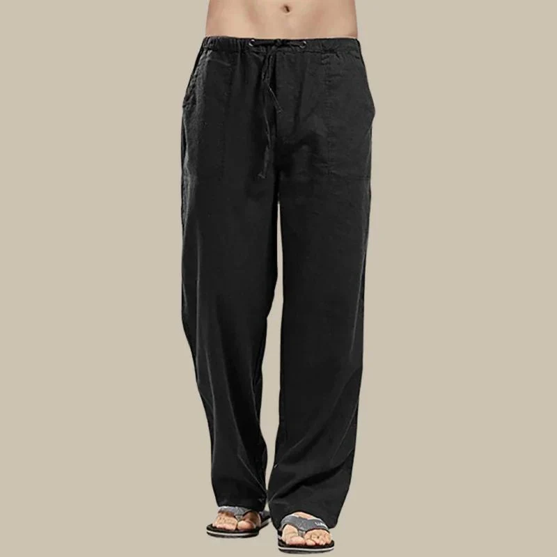 Freizeithose mit Kordelzug und Seitentaschen