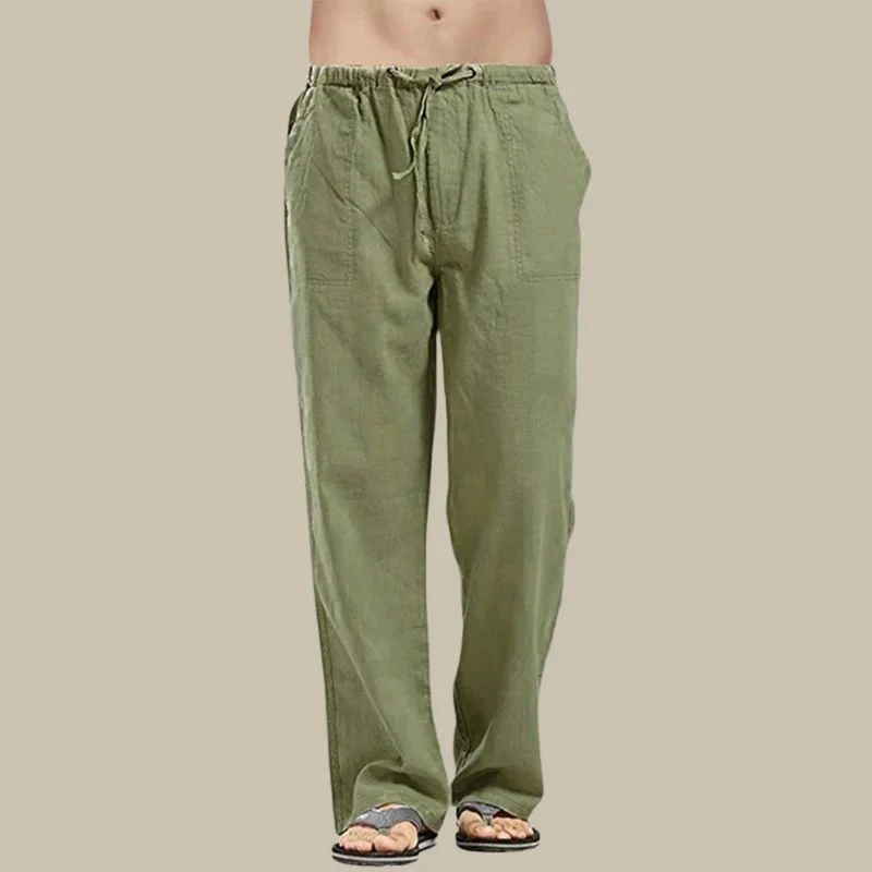 Freizeithose mit Kordelzug und Seitentaschen