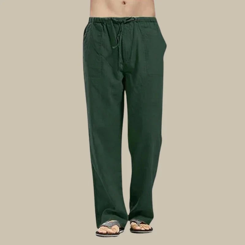Freizeithose mit Kordelzug und Seitentaschen