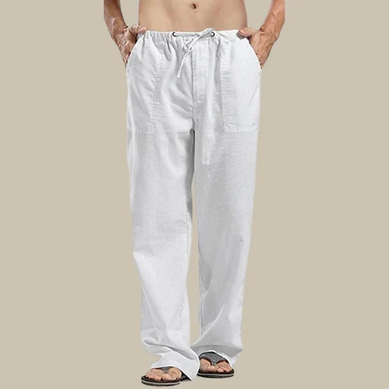 Freizeithose mit Kordelzug und Seitentaschen