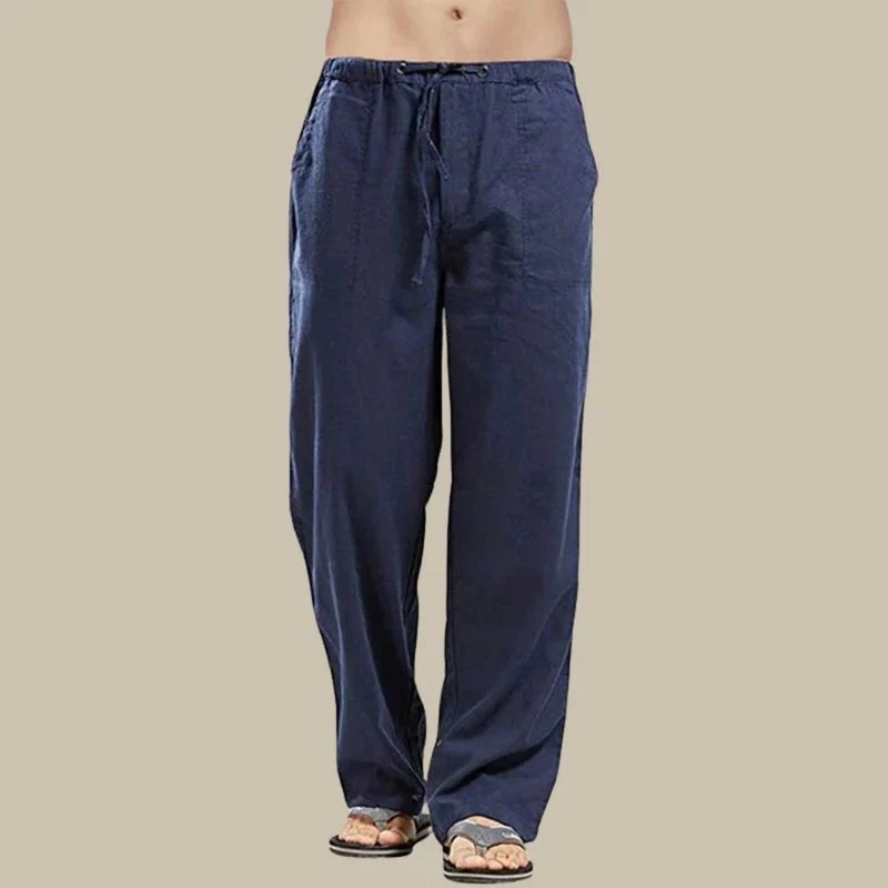 Freizeithose mit Kordelzug und Seitentaschen