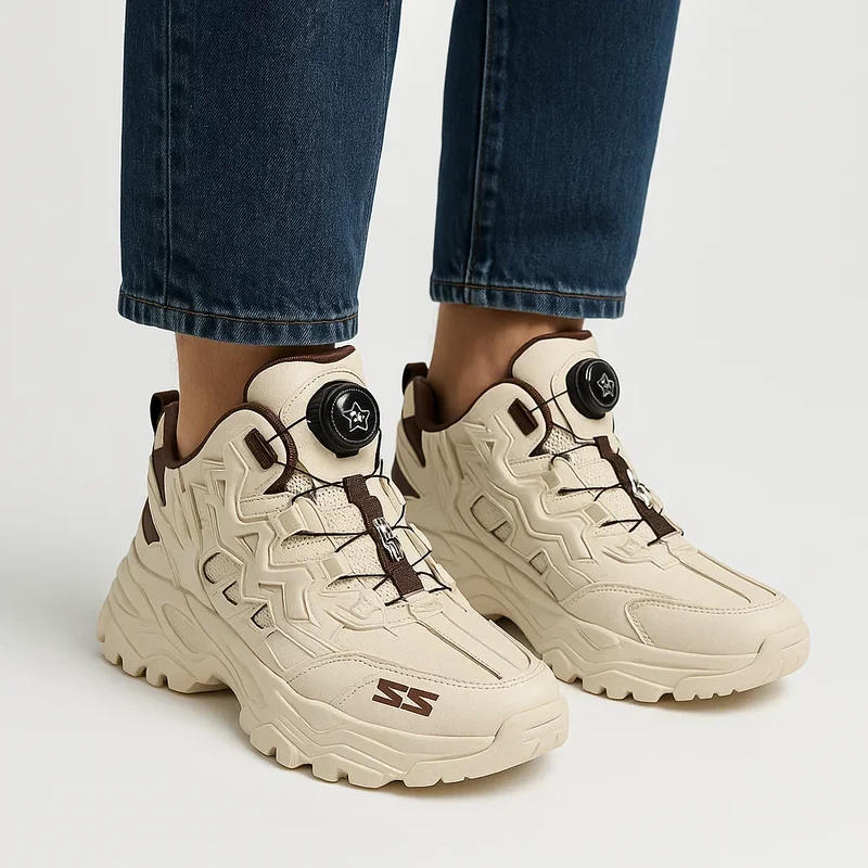 G3 Schwarze Chunky Sneakers