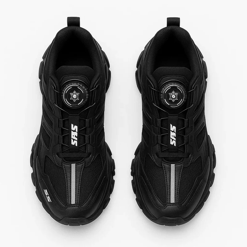 G3 Schwarze Chunky Sneakers