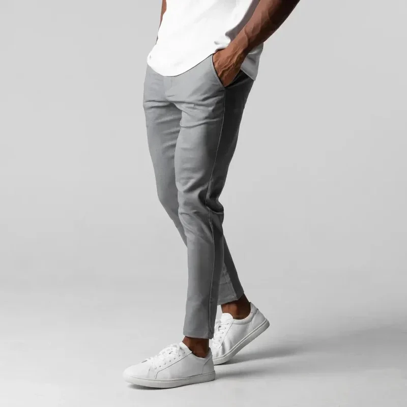 Modische Slim Fit Chino Hose