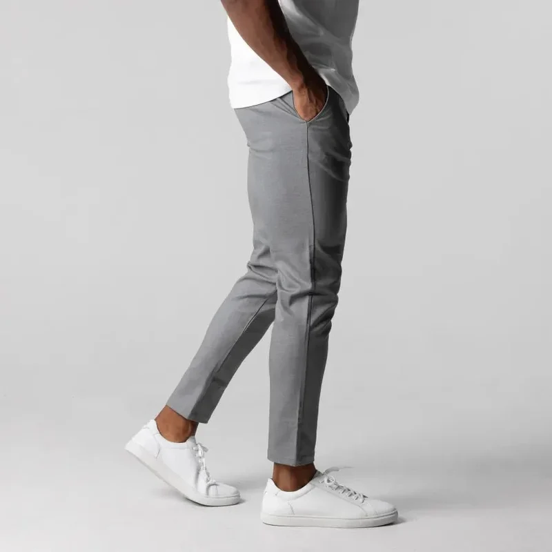 Modische Slim Fit Chino Hose