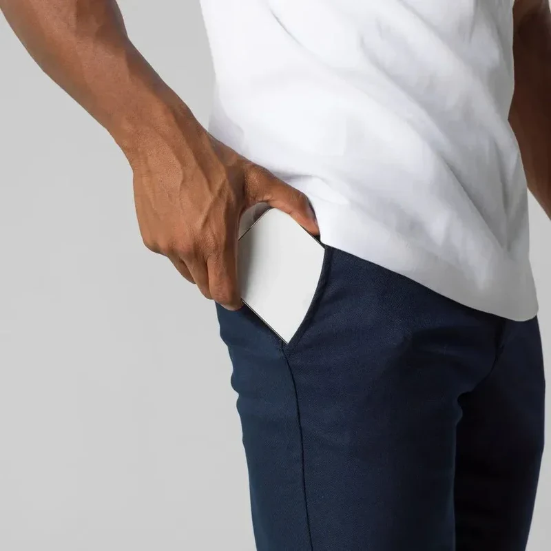 Modische Slim Fit Chino Hose