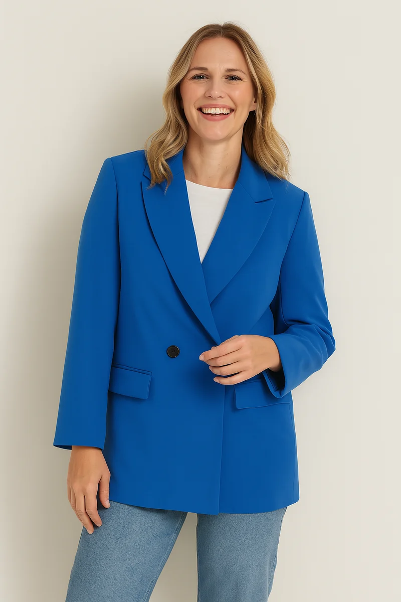 Moderner Knopfleisten Blazer