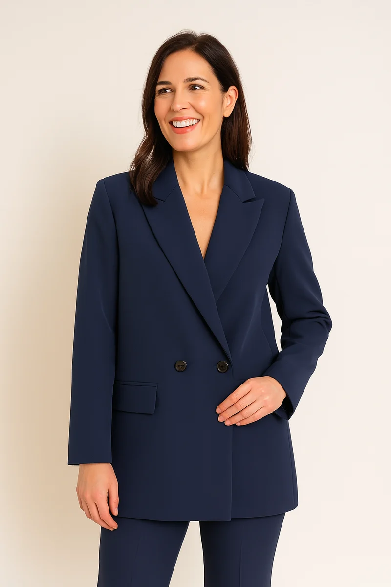 Moderner Knopfleisten Blazer