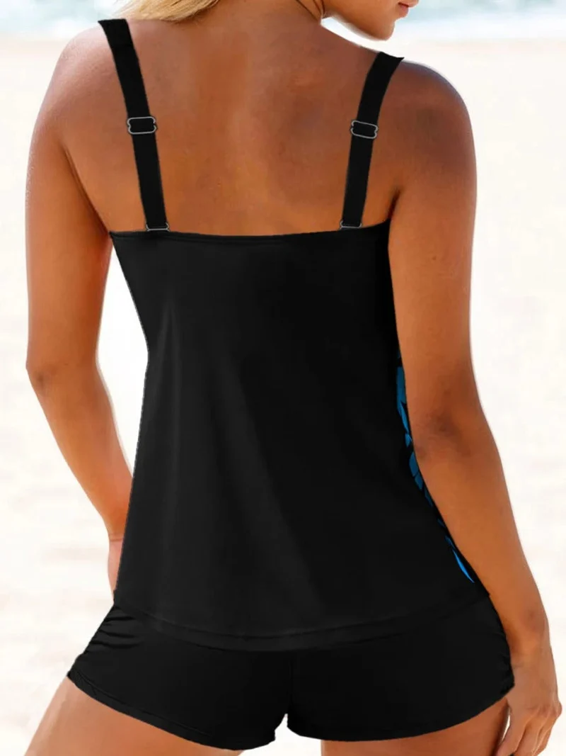 Geblümtes Tankini Set
