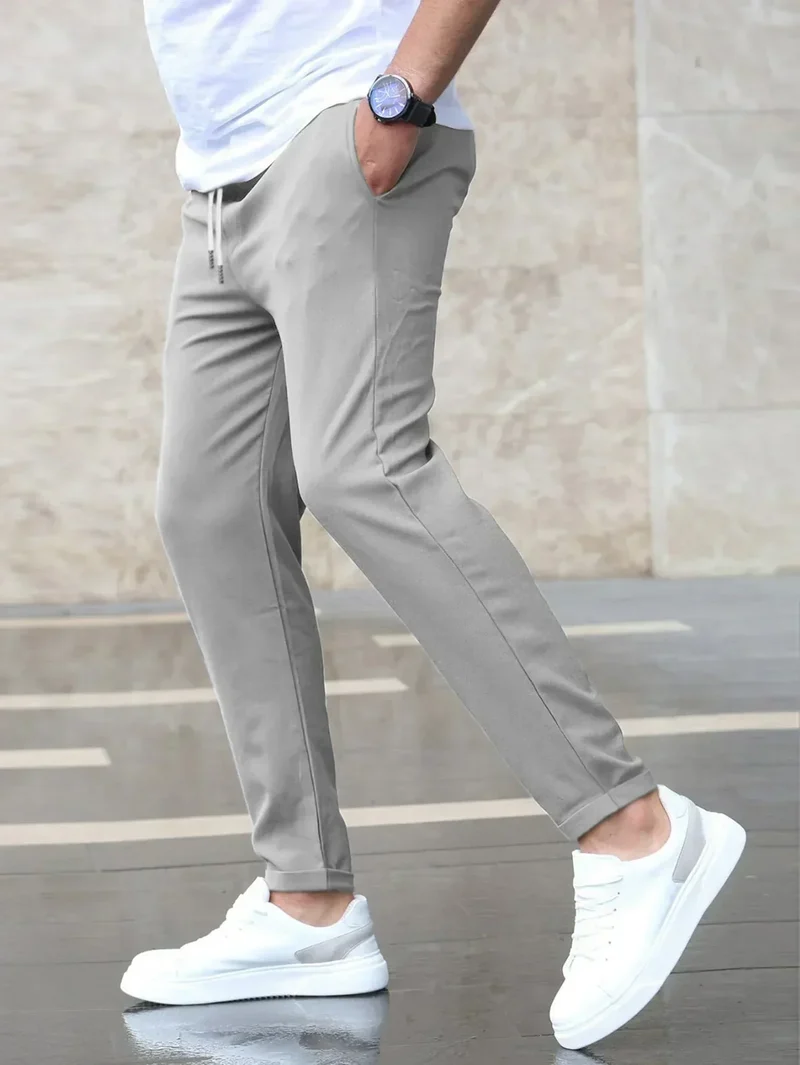Herren Schmale Stretchhose