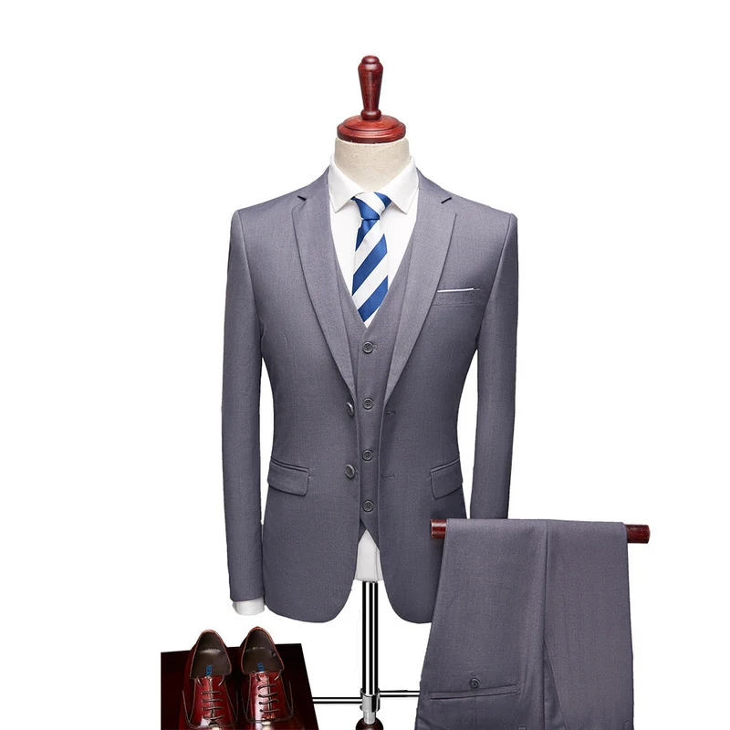 Dreiteiliges formelles Herrenanzug Set