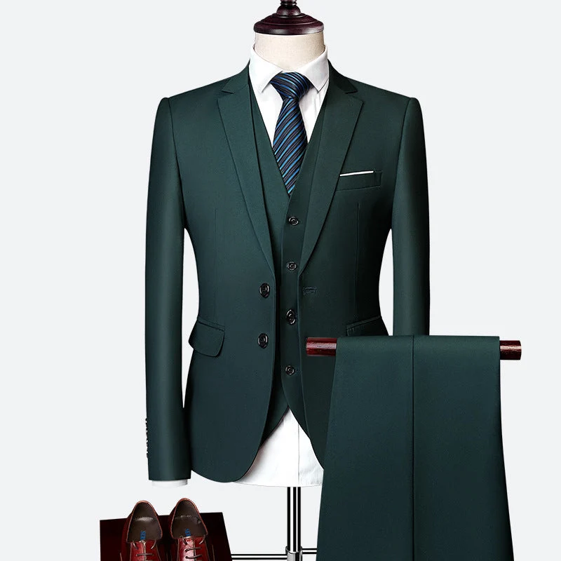 Dreiteiliges formelles Herrenanzug Set