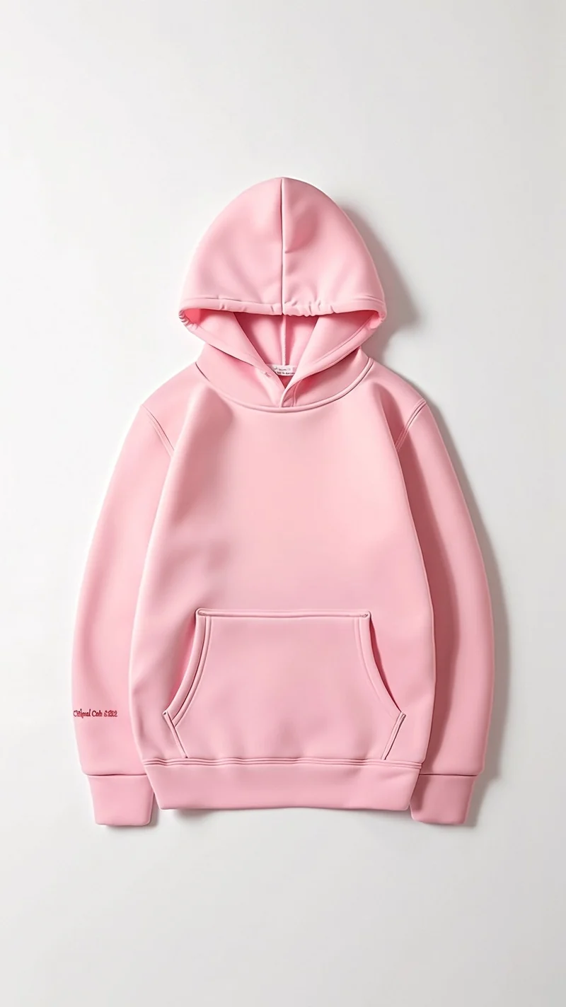 Bequemer bestickter Kapuzenpulli
