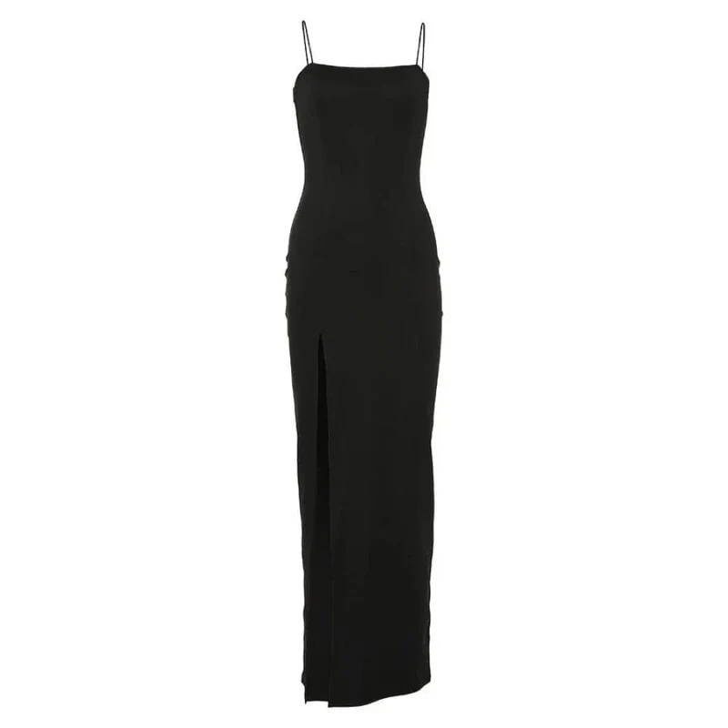 Atemberaubendes Bodycon Schlitzkleid