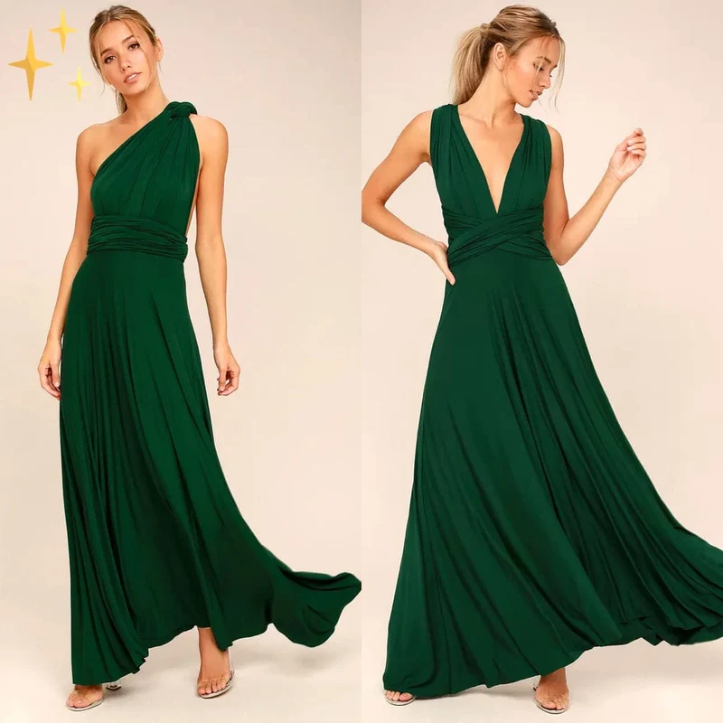 Multiway Maxi Wickel Sommerkleid