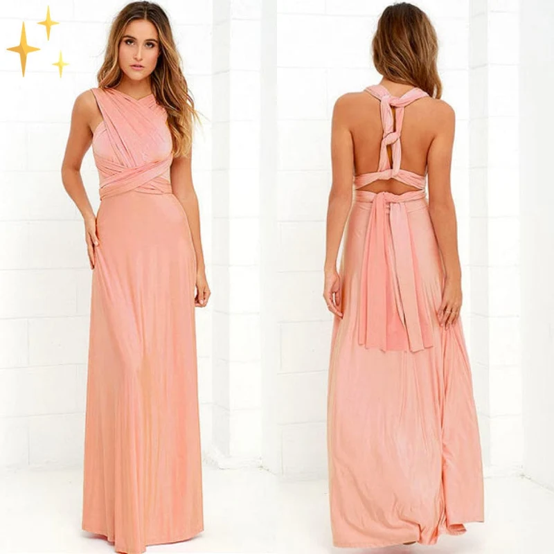 Multiway Maxi Wickel Sommerkleid